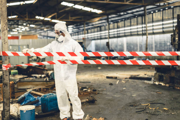 Professional Odor Removal technician working in Boston, MA